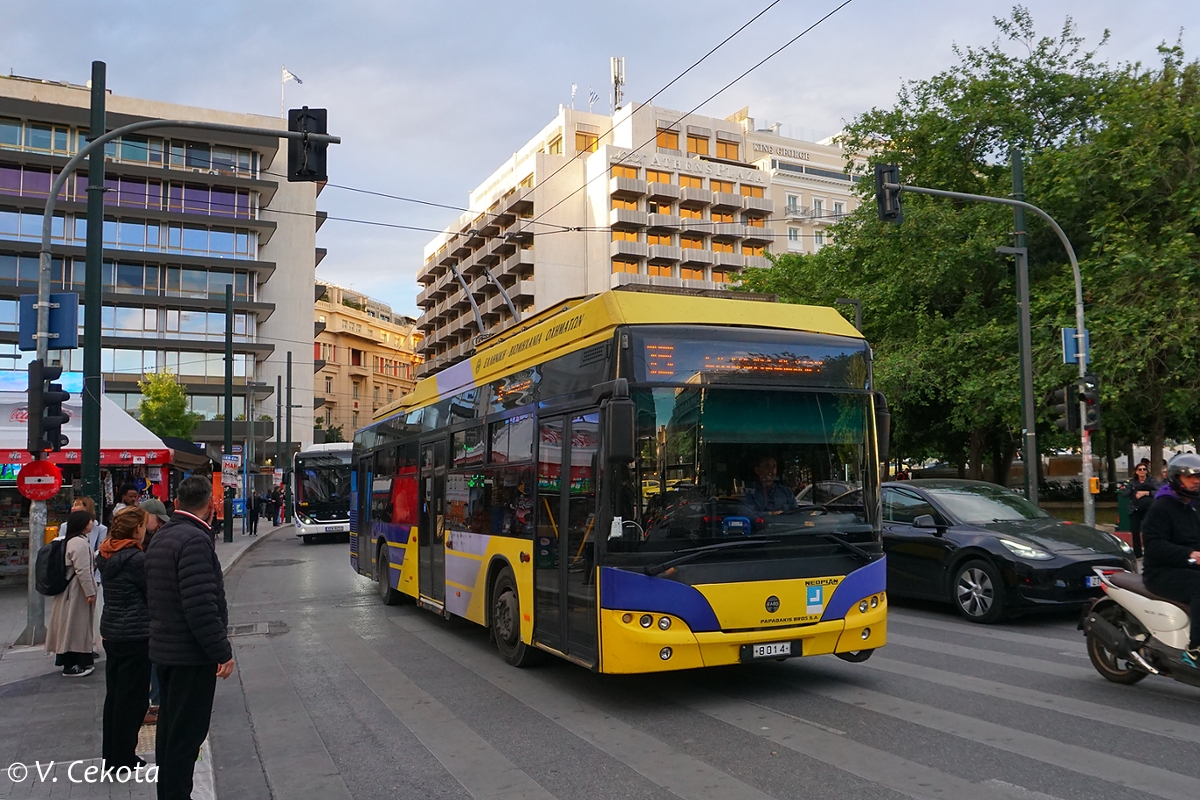 Athens, Neoplan 861 N6216 Electroliner (ELVO) Br. 8014