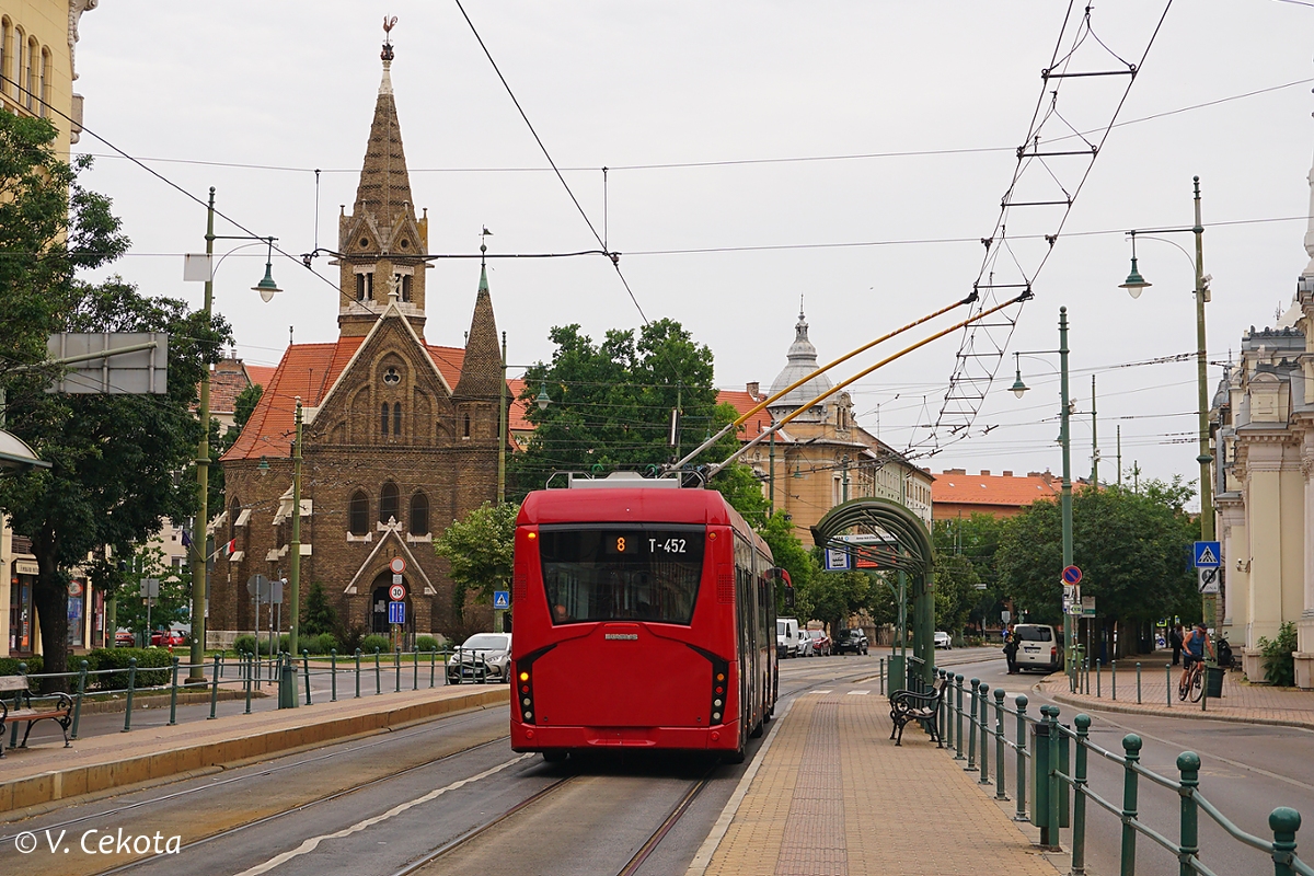 Сегед, Ikarus-Škoda Tr187.2 № T-452
