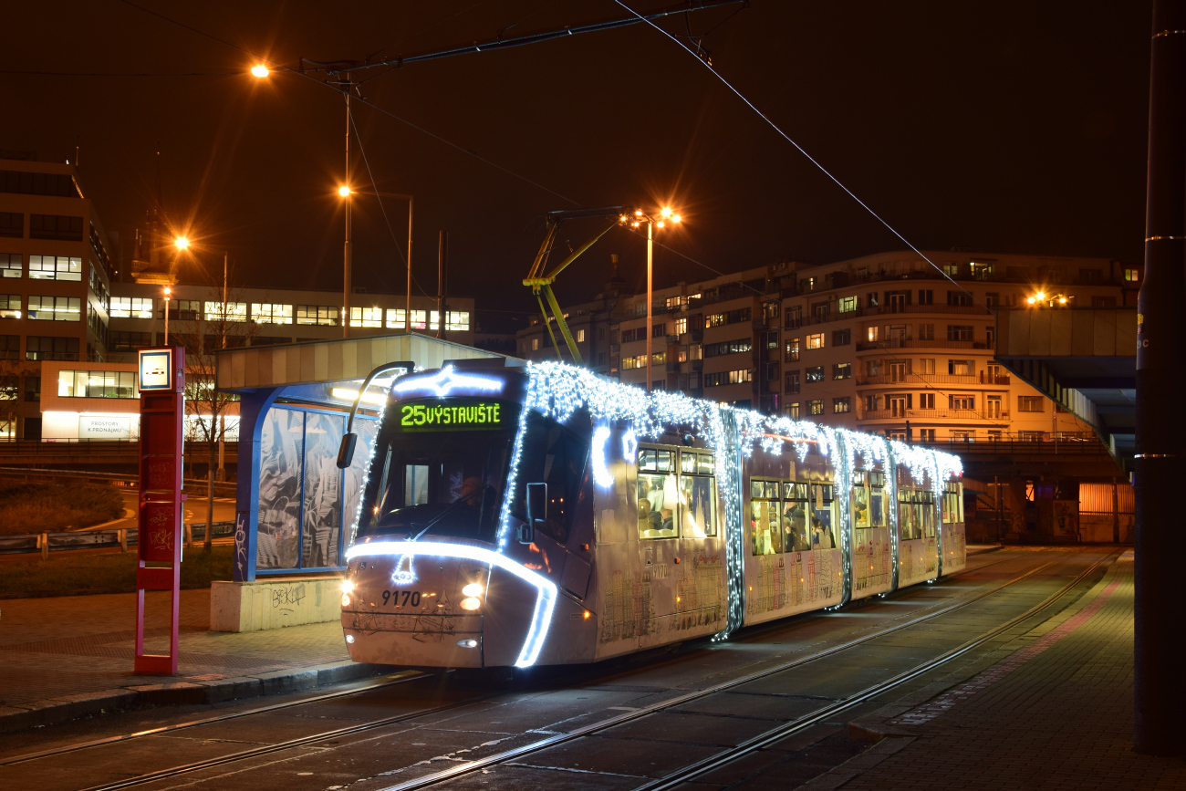 Prague, Škoda 14T Elektra № 9170
