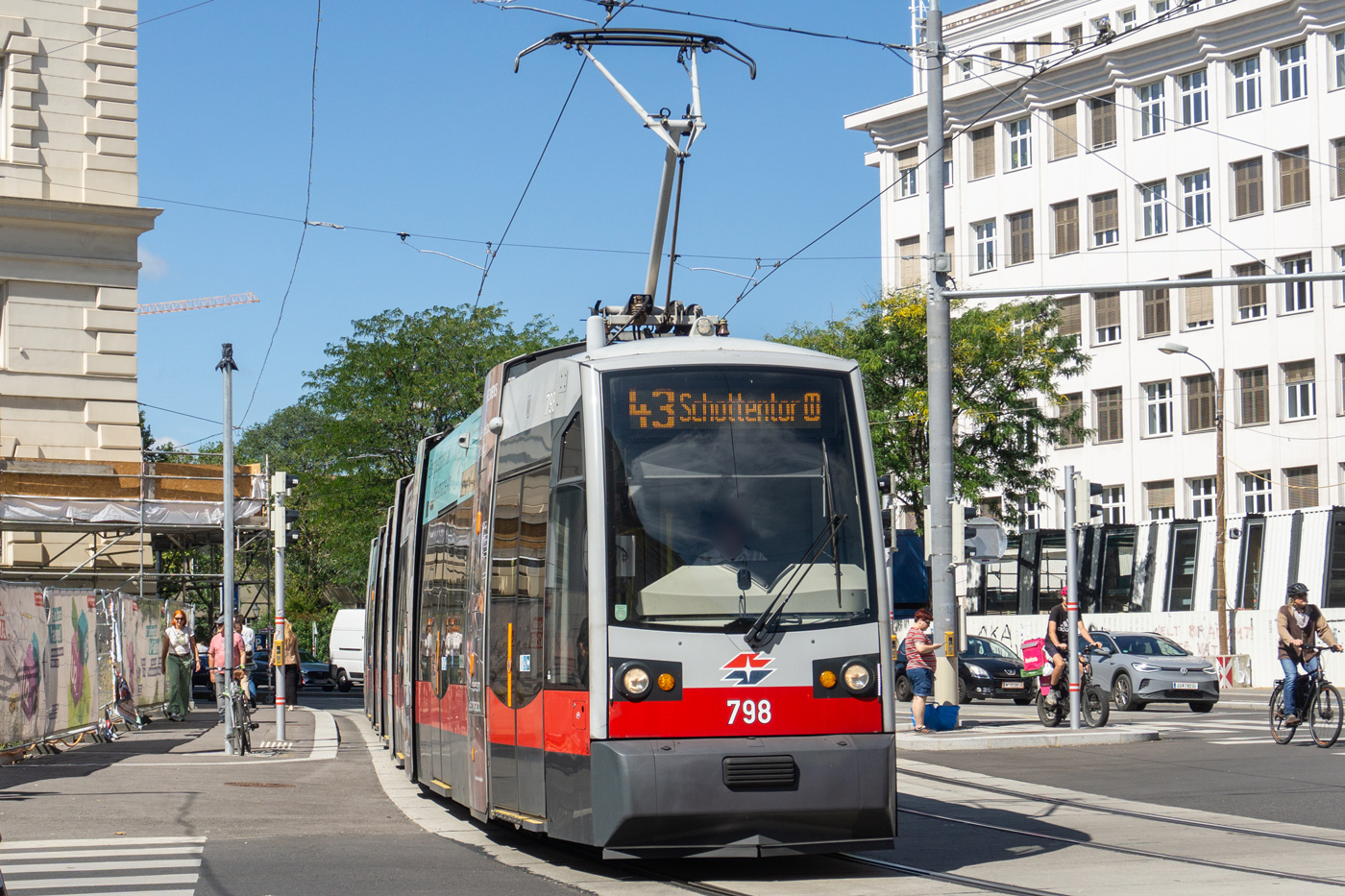 Вена, Siemens ULF-B1 № 798 Вена, Siemens ULF-B1 № 798
