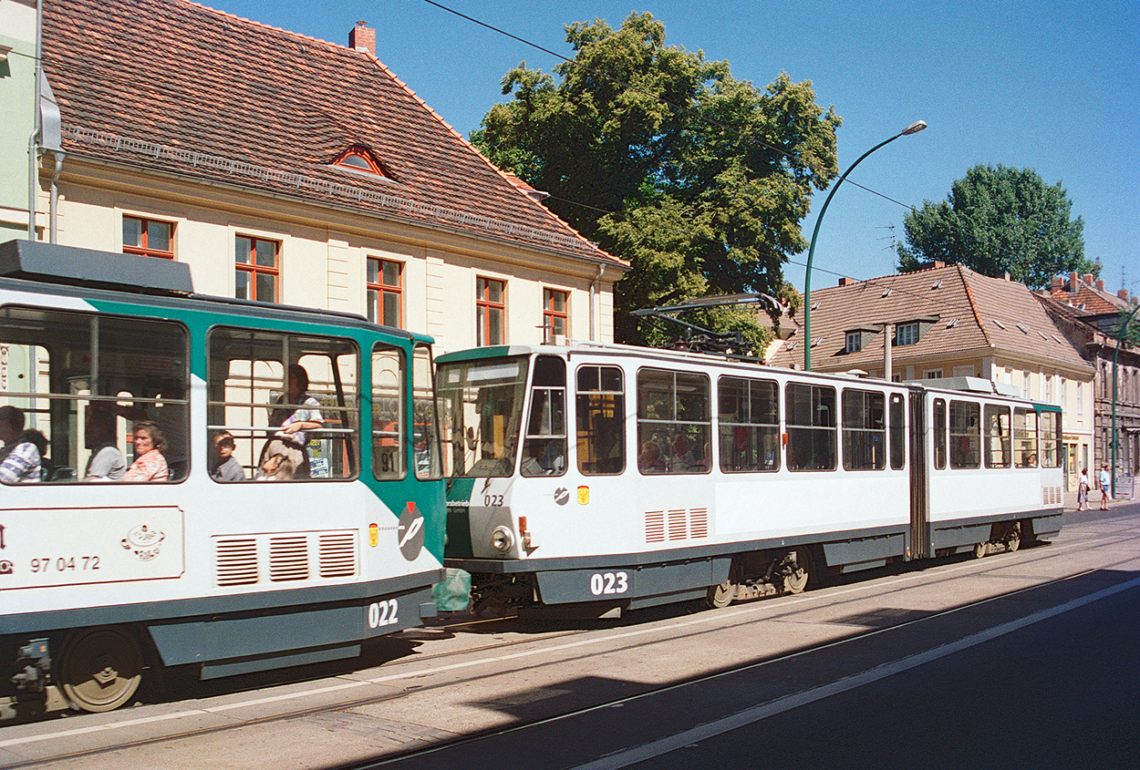 Патсдам, Tatra KT4D № 023; Патсдам — Старые фотографии