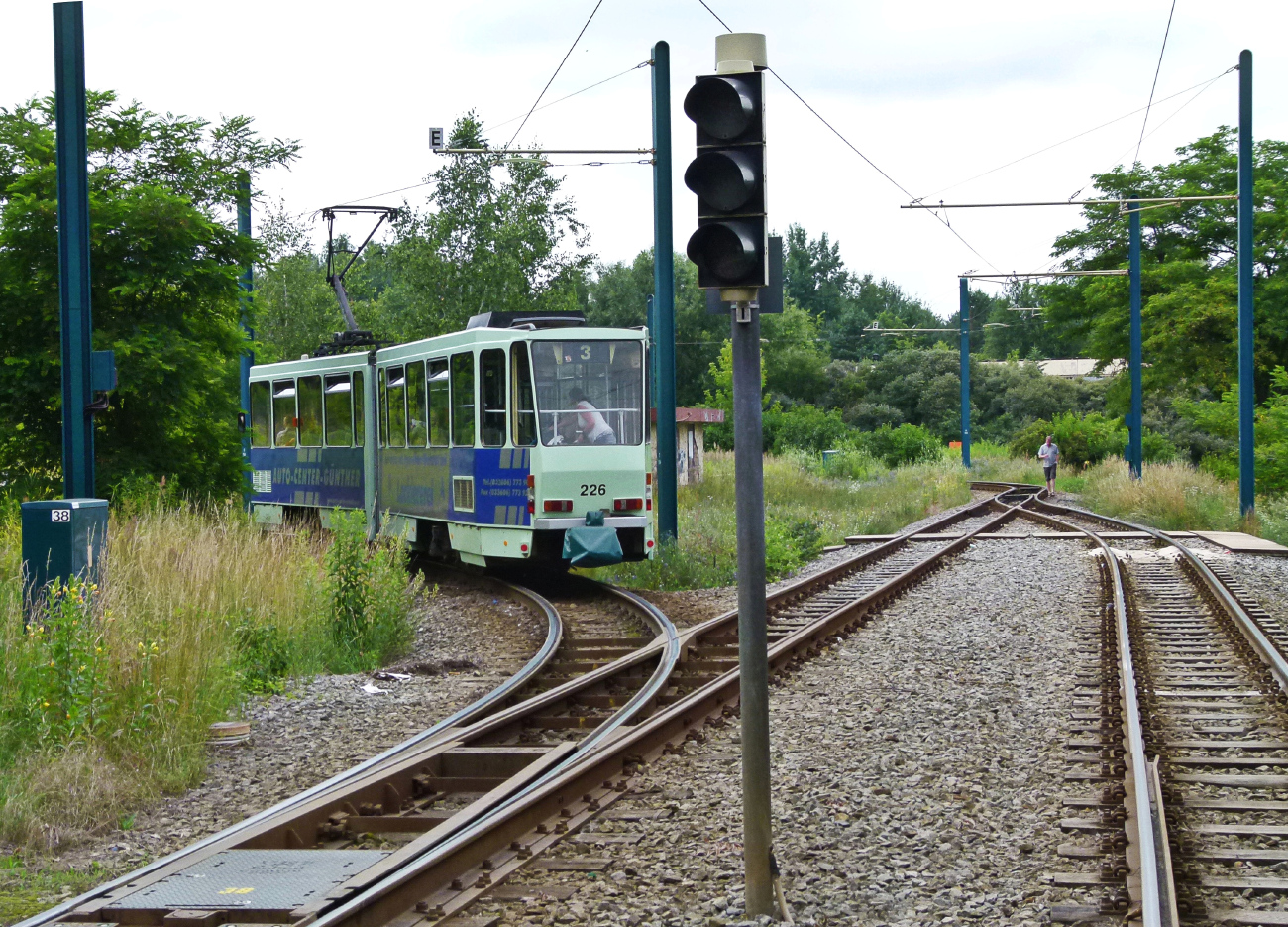 Франкфурт-на-Одере — Трамвайные линии и инфраструктура