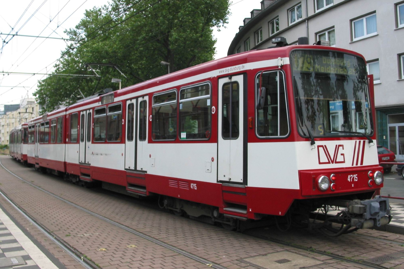 Дуйсбург, Duewag B80C № 4715