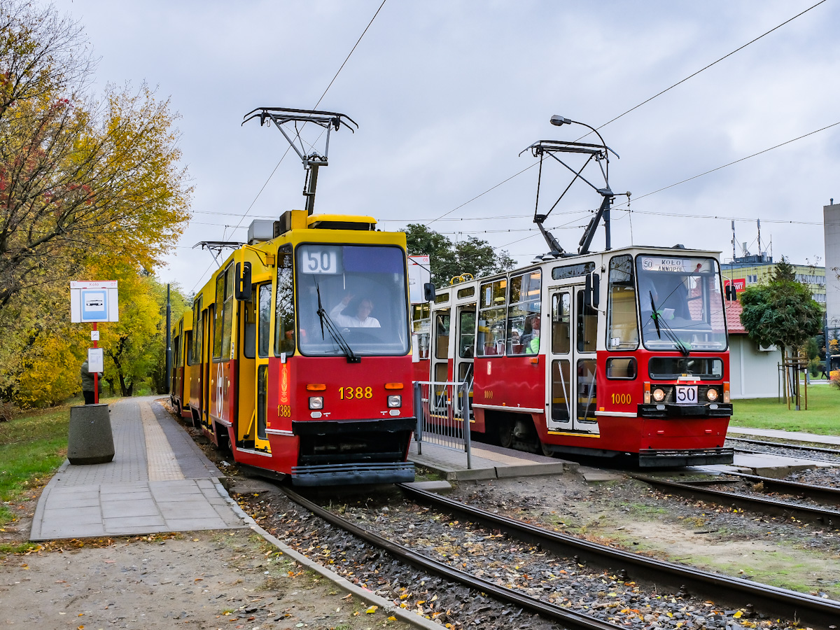 Warsaw, Konstal 105Nb/e Br. 1388