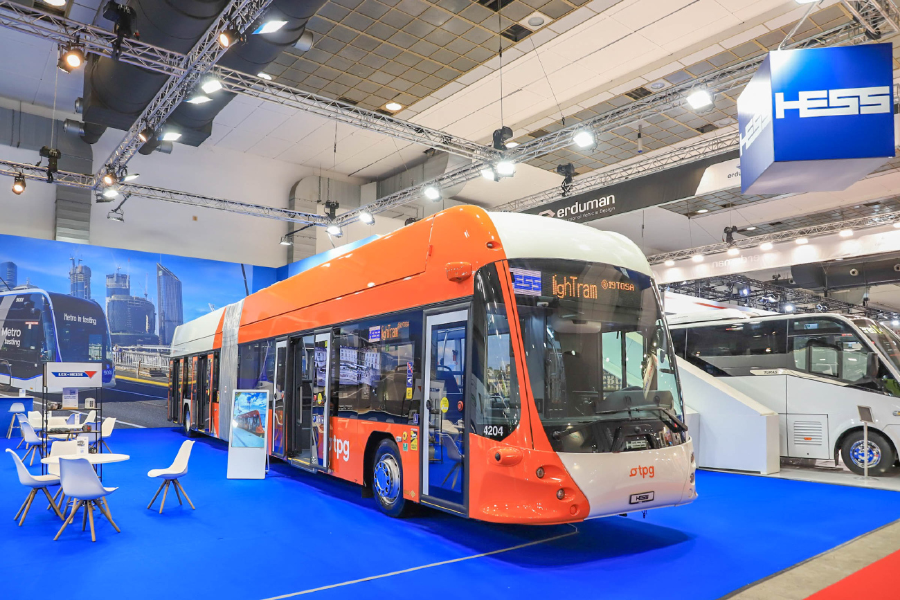 Женева, Hess lighTram 19 TOSA № 4204; Брюссель — Busworld Europe 2025