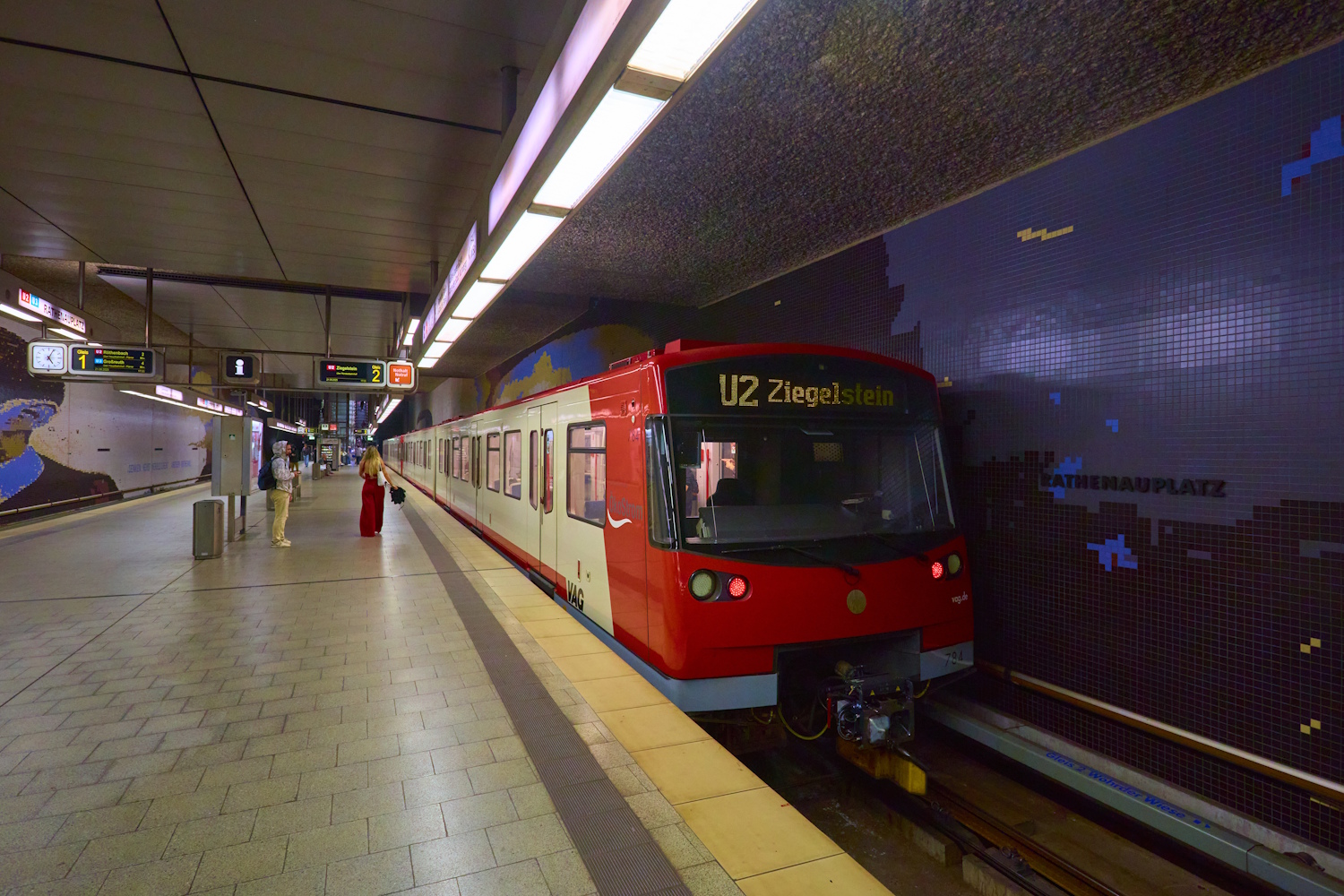 Нюрнберг, VAG-Baureihe DT3-F № 784