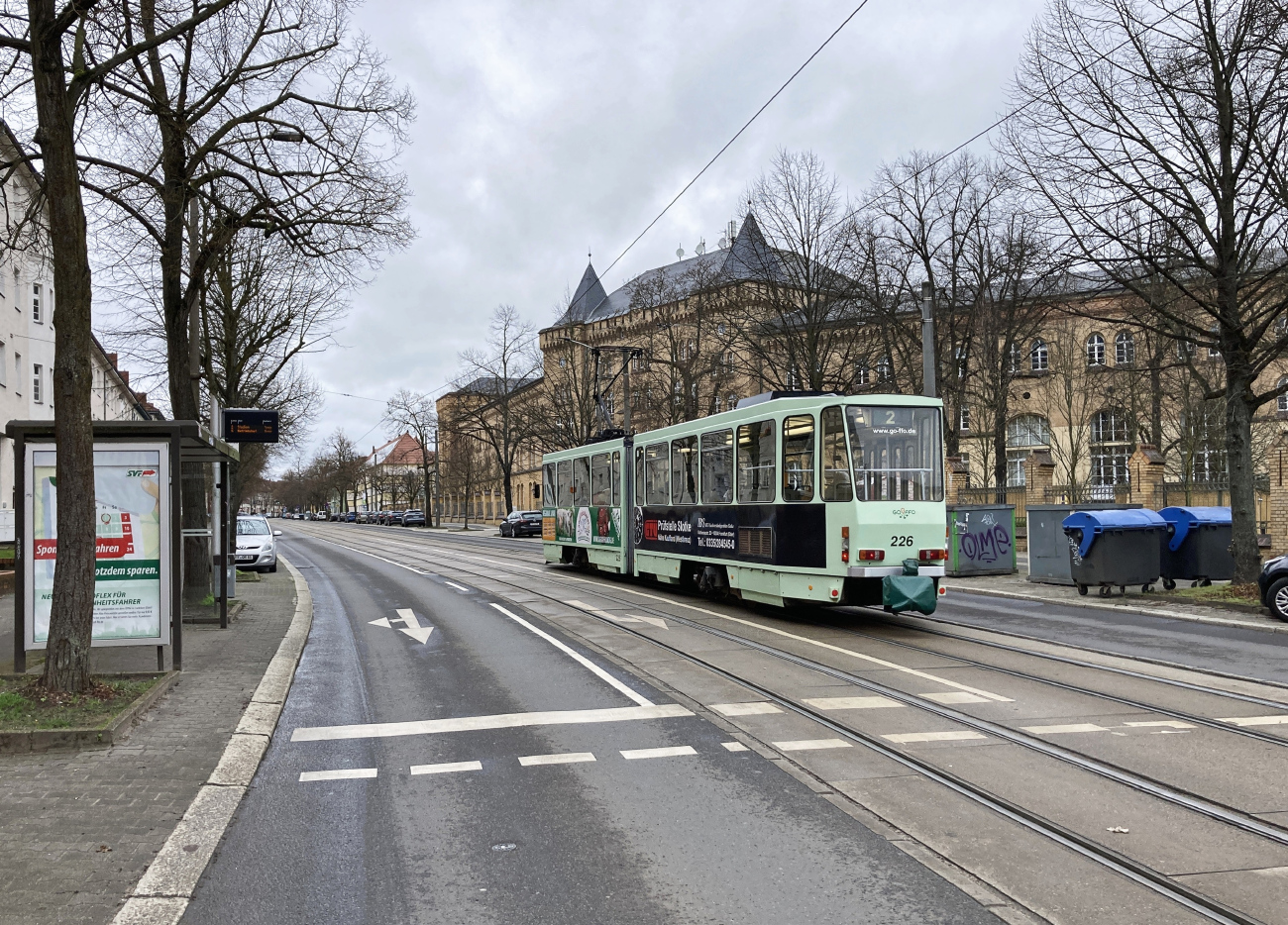 Frankfurt an der Oder, Tatra KT4DM Nr. 226