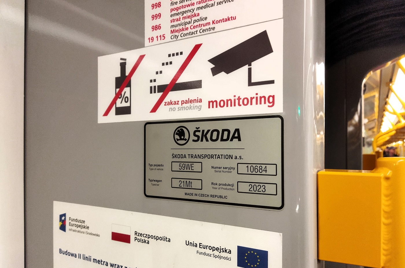 Варшава, Škoda 21Mt Varsovia № 9023