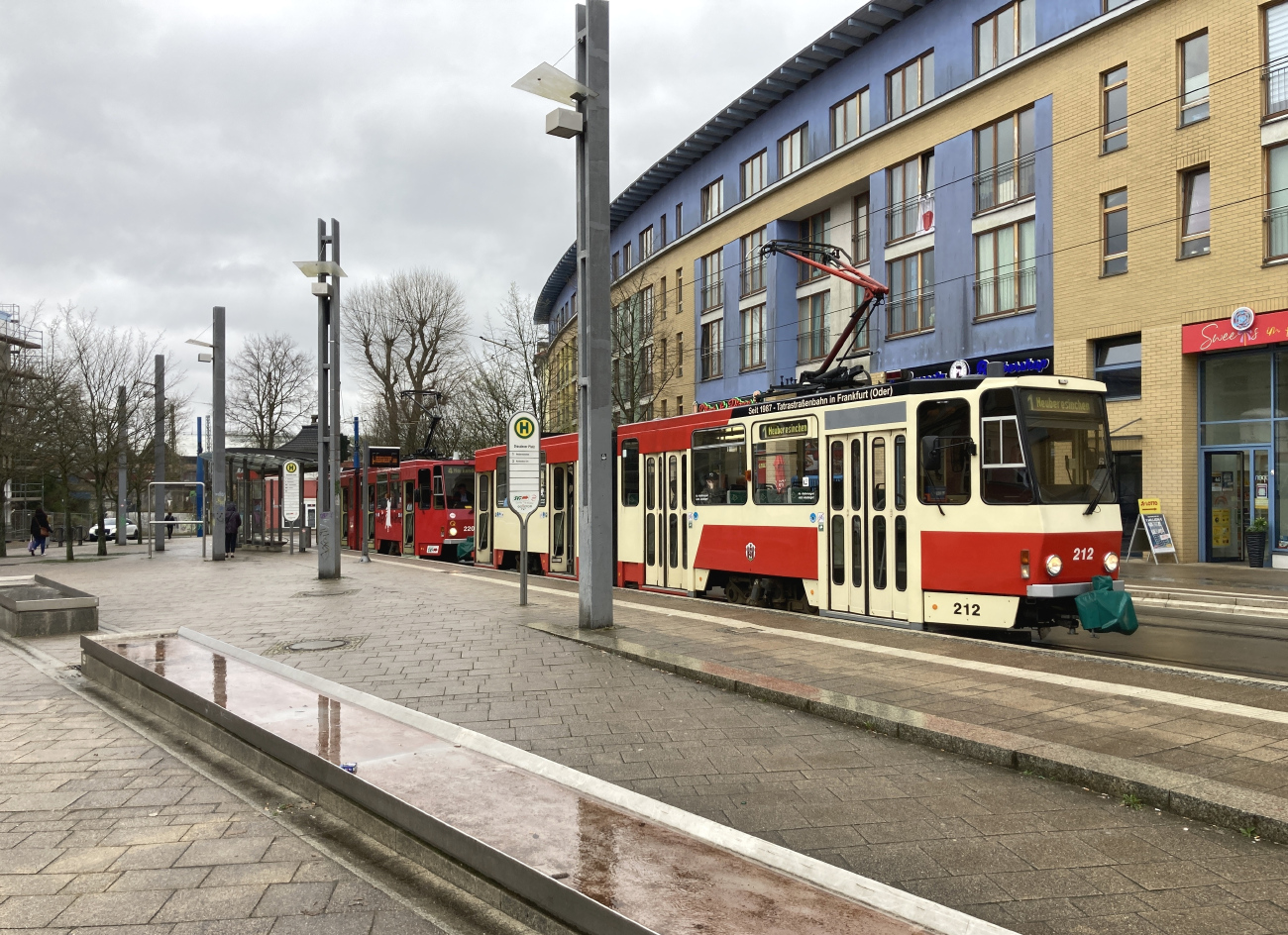 Франкфурт-на-Одере — Трамвайные линии и инфраструктура