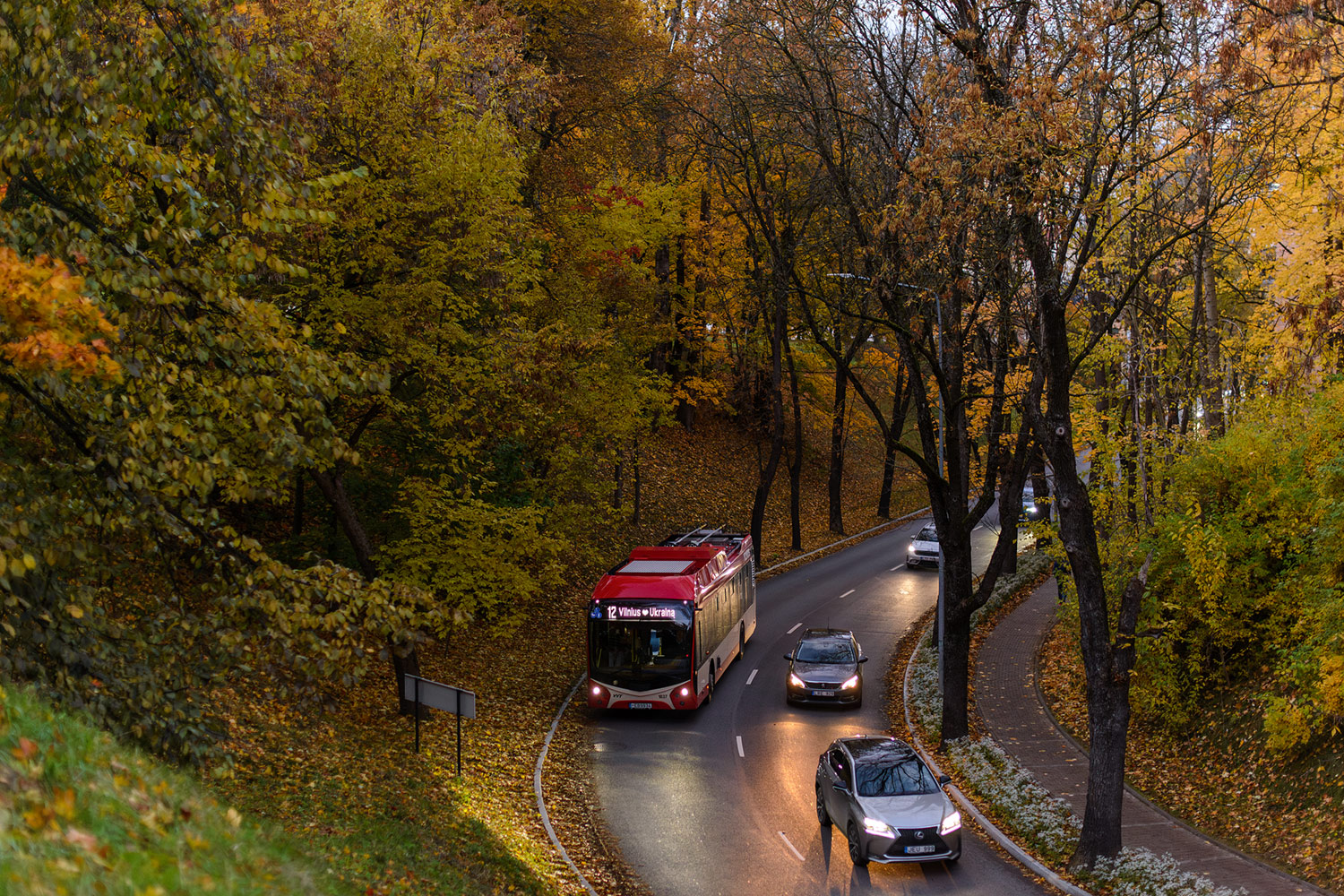 Vilnius, Škoda 32Tr SOR № 1837; Vilnius — Planned service disruptions (detours)