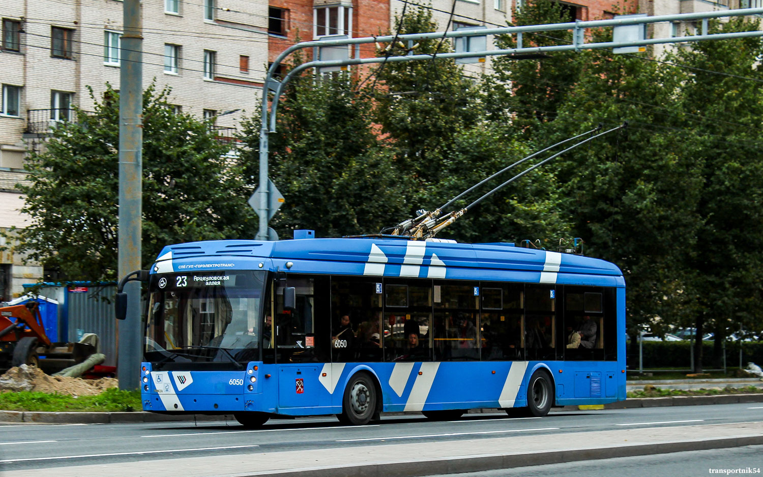 Санкт-Петербург, Тролза-5265.08 «Мегаполис» № 6050