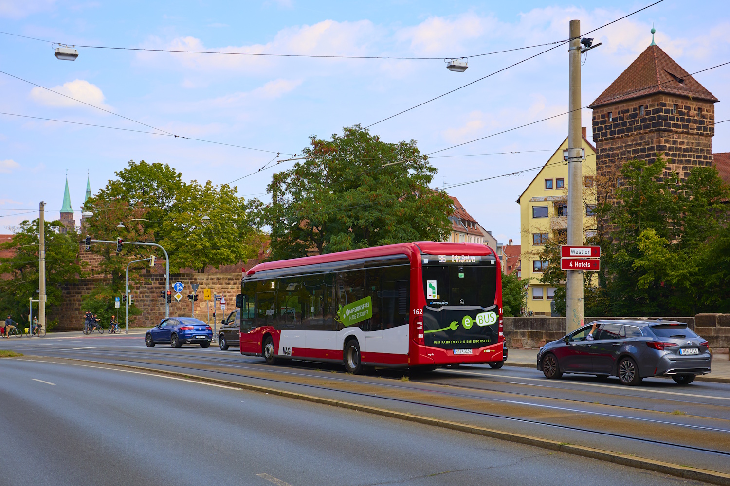 Nuremberg, Mercedes-Benz eCitaro Nr. 162