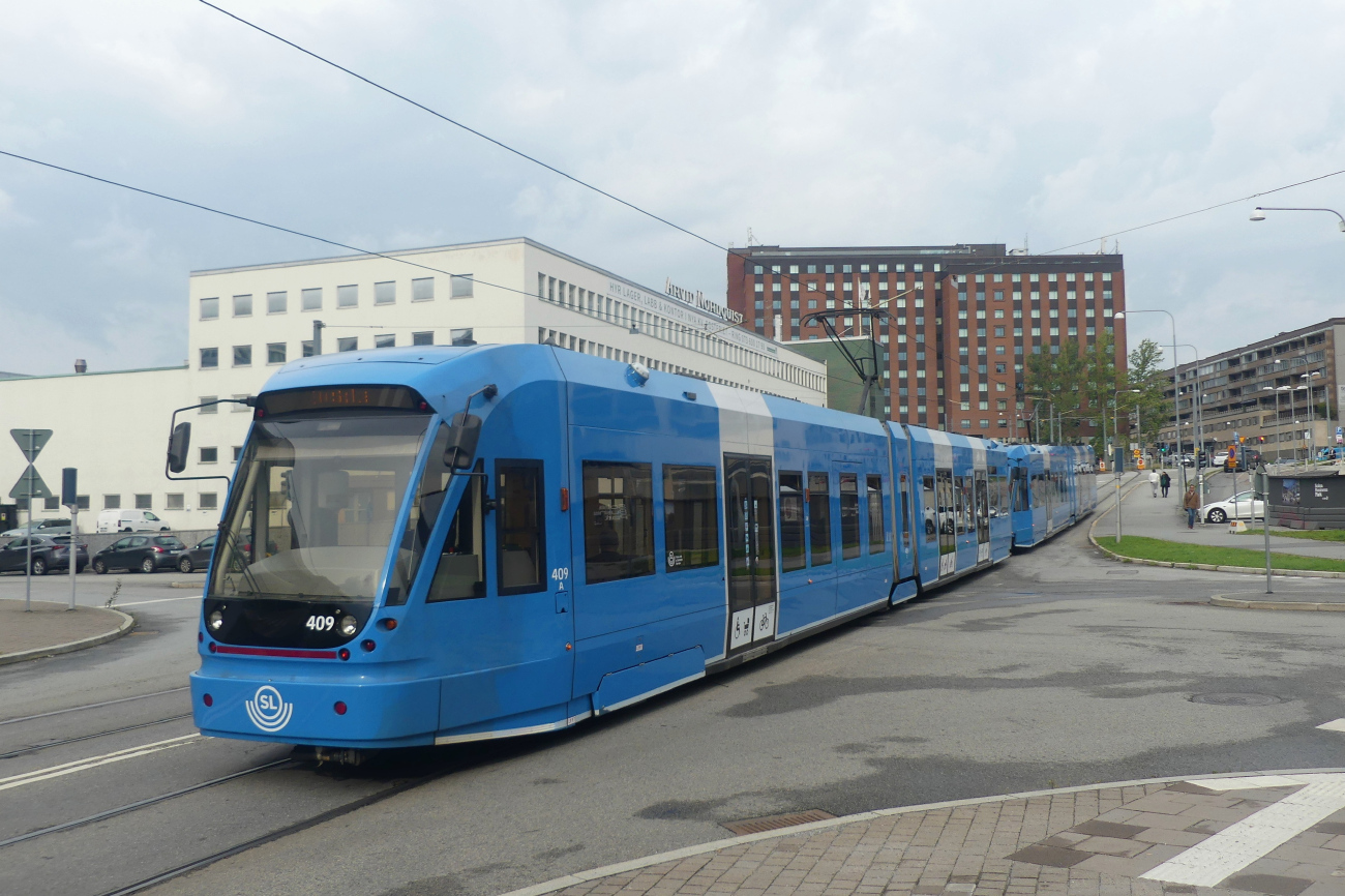 Стокгольм, Bombardier Flexity Swift № 409