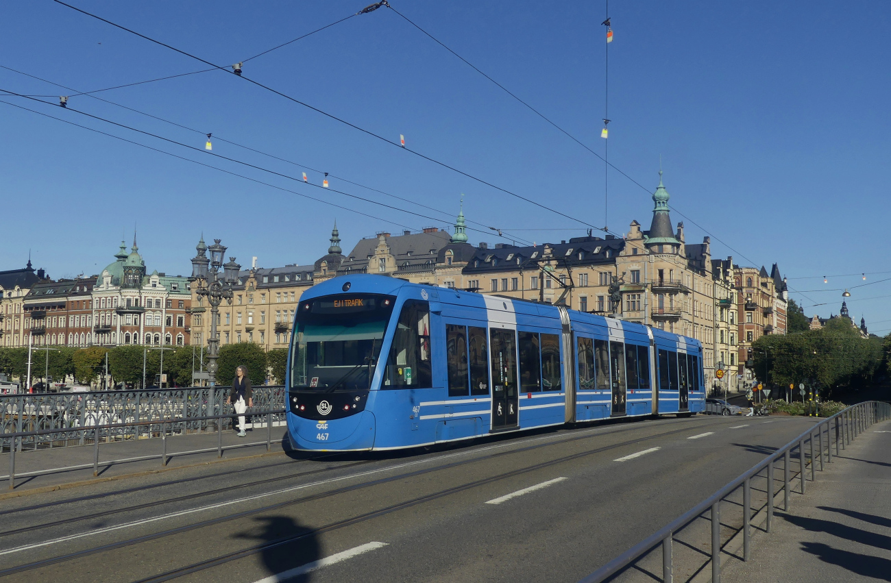 Стокгольм, CAF Urbos AXL № 467