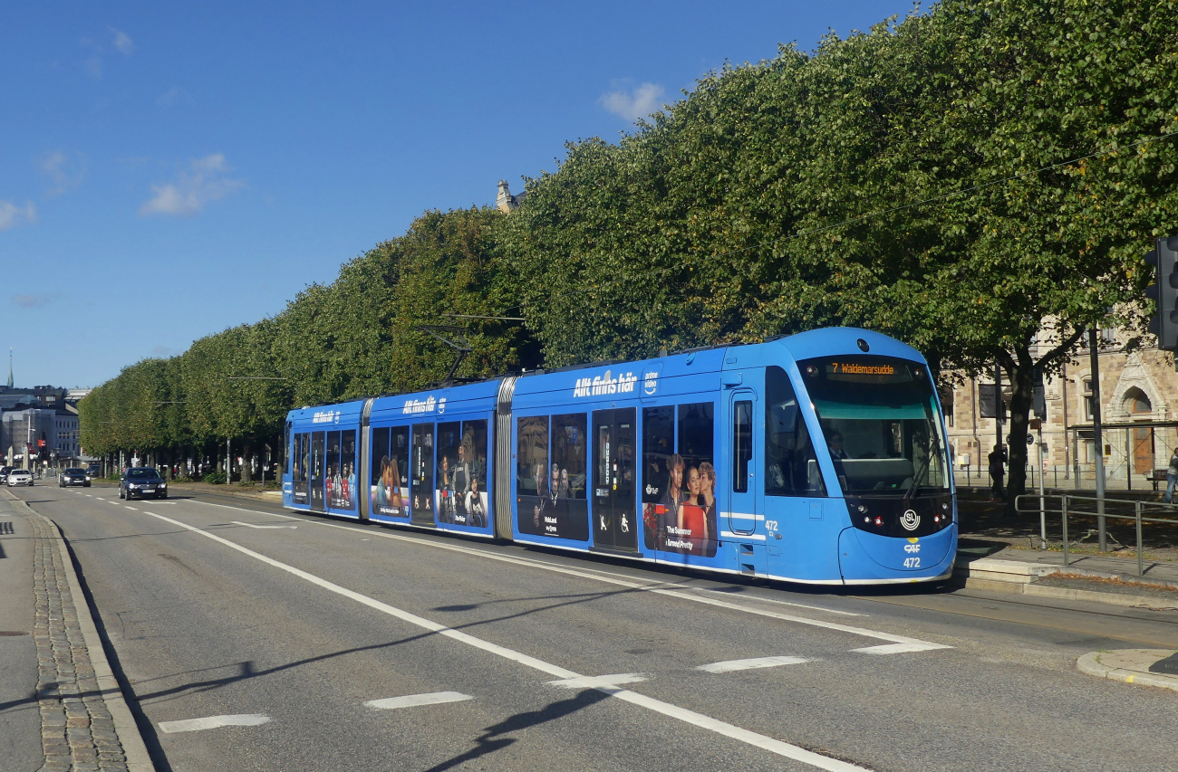 Стокгольм, CAF Urbos AXL № 472
