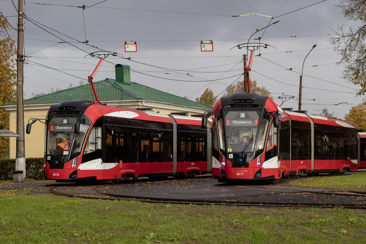სანქტ-პეტერბურგი, 71-931M “Vityaz-M” № 8977; სანქტ-პეტერბურგი — Terminal stations