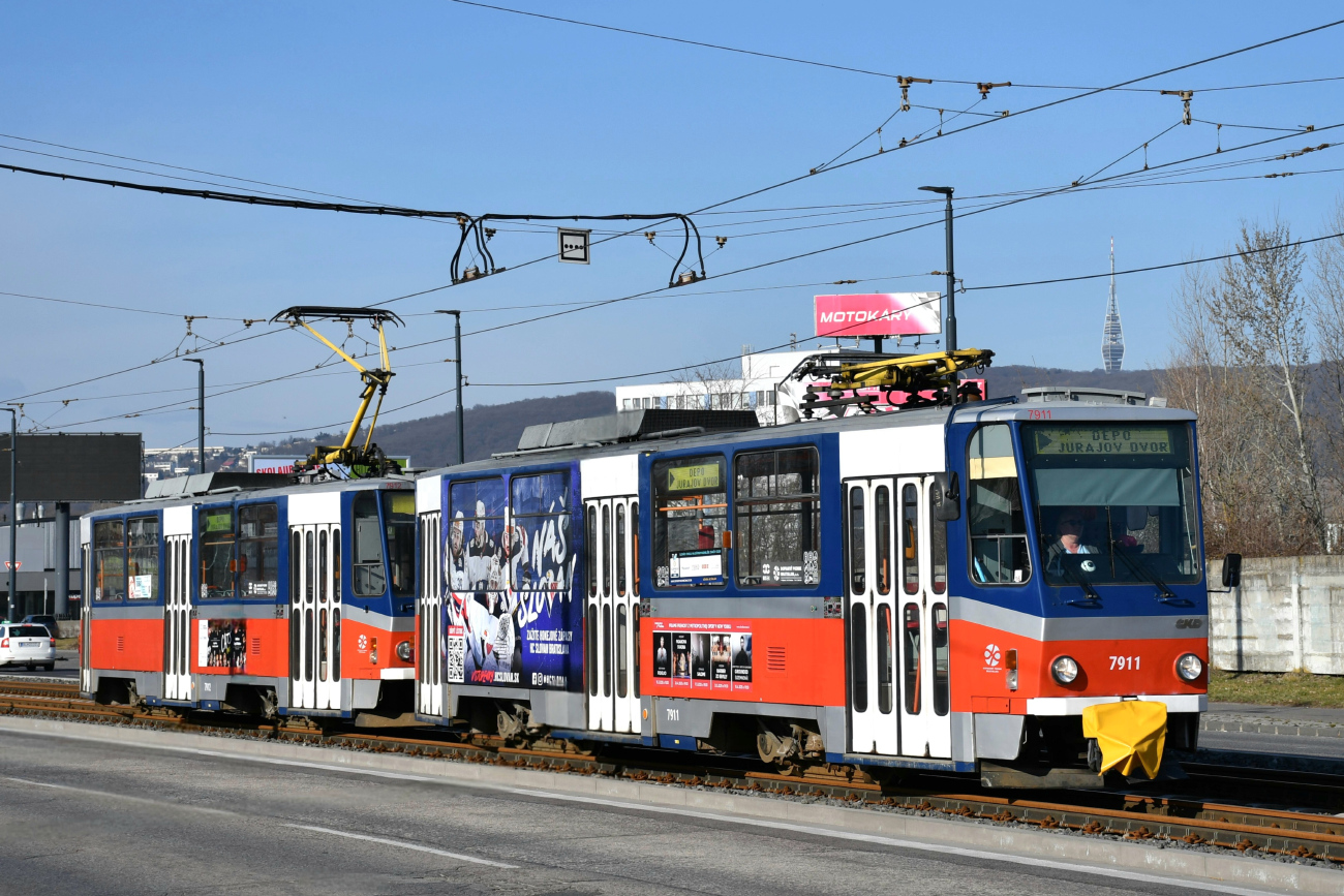 Братислава, Tatra T6A5 № 7911