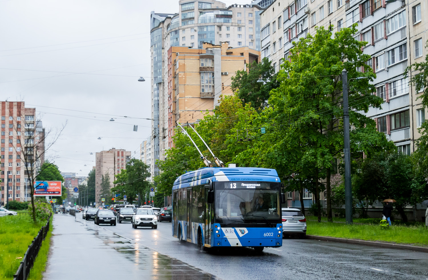 Санкт-Петербург, Тролза-5265.02 «Мегаполис» № 6002