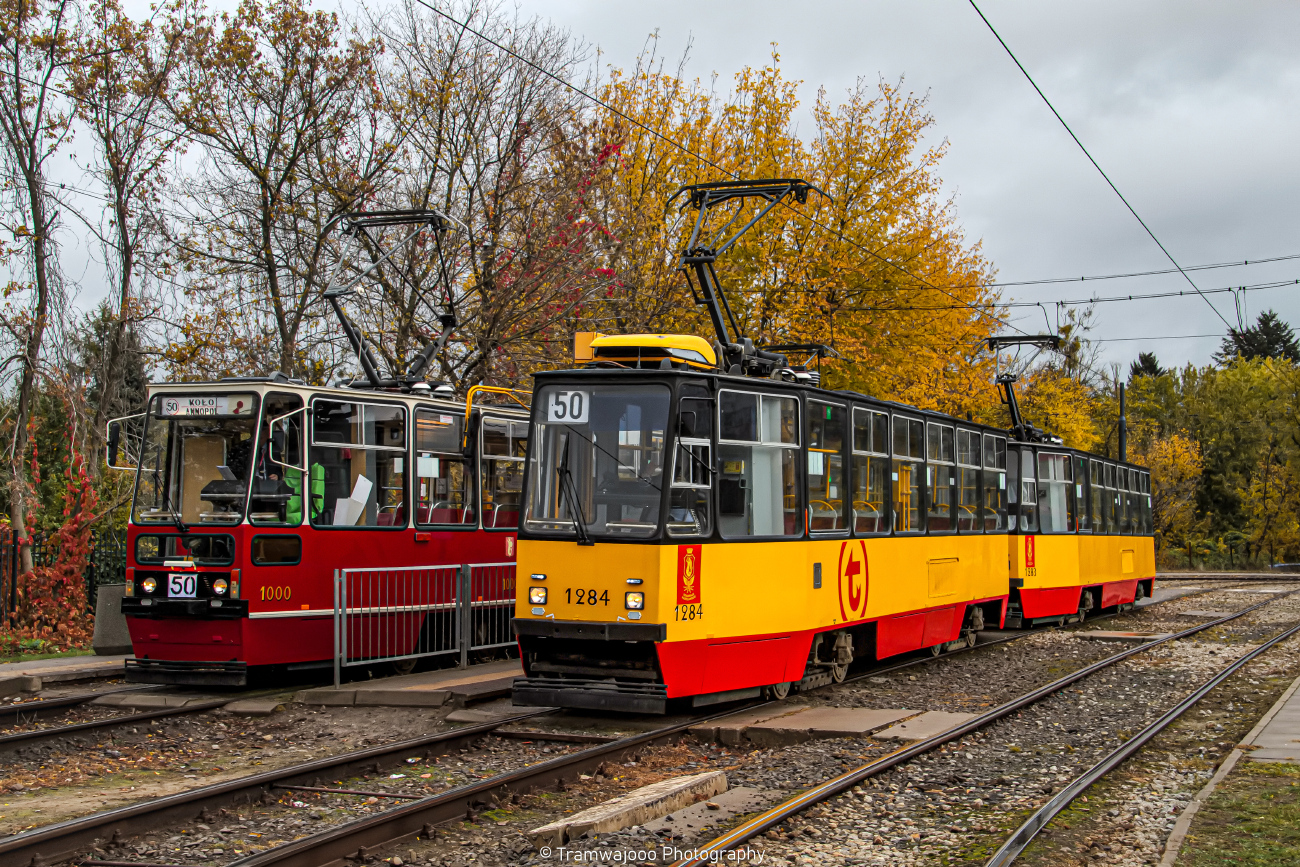 Варшава, Konstal 105Na № 1284