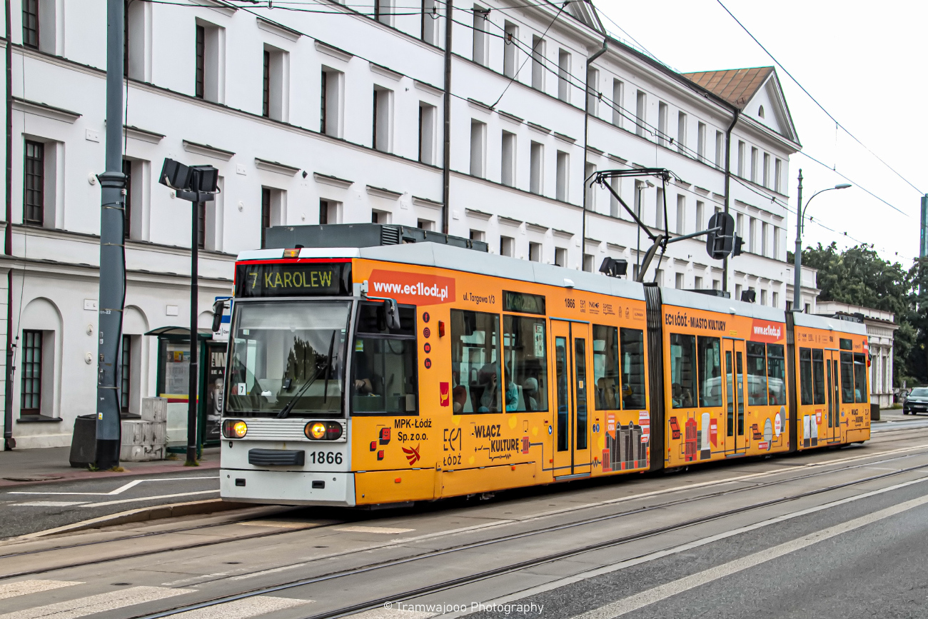 Łódź, Duewag MGT6D Br. 1866
