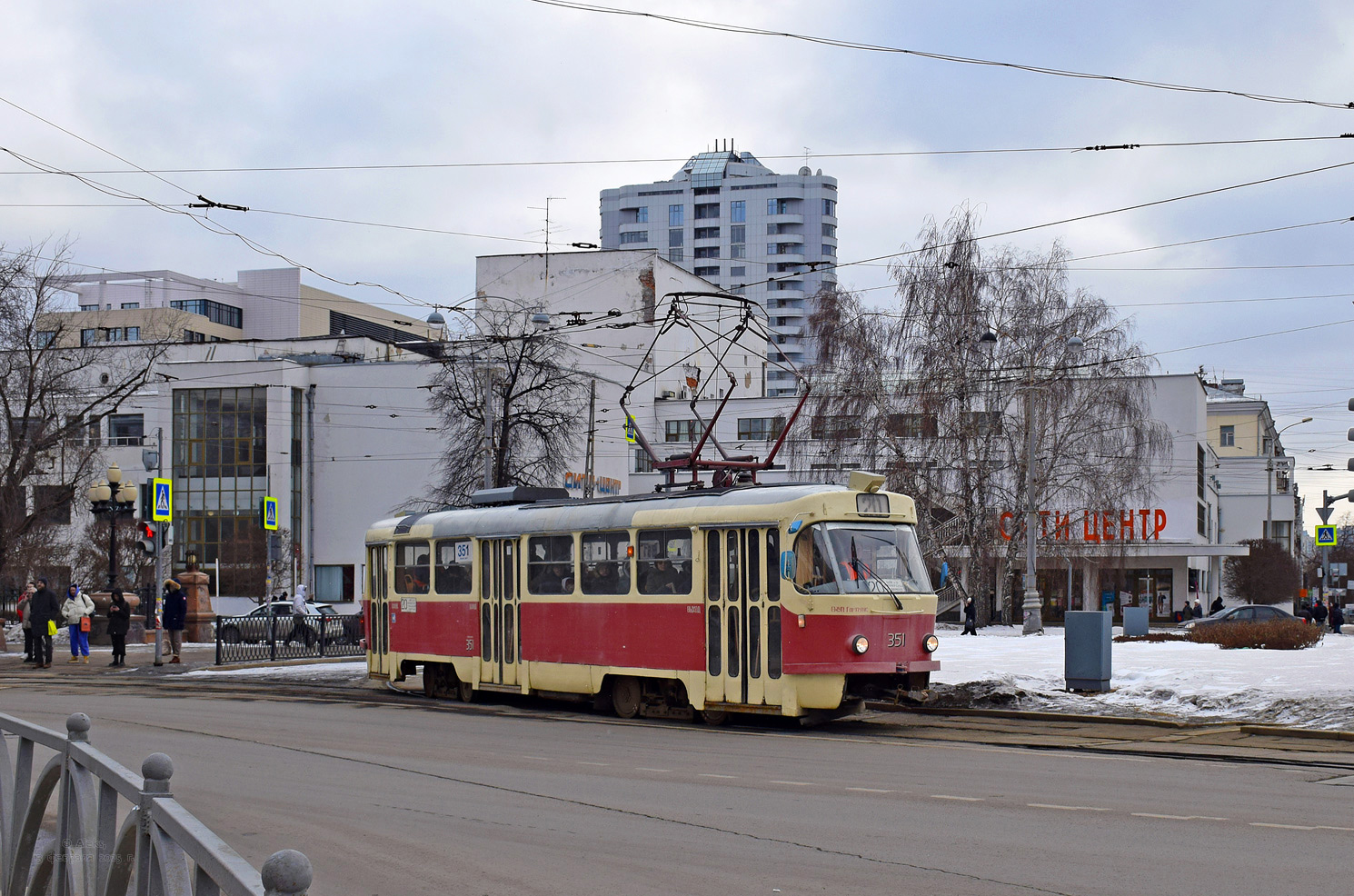 Екатеринбург, Tatra T3SU № 351