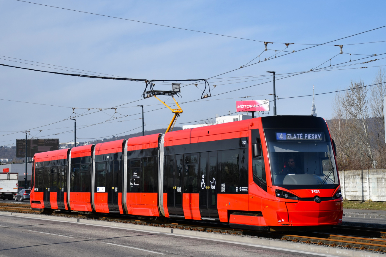Братислава, Škoda 29T ForCity Plus № 7431