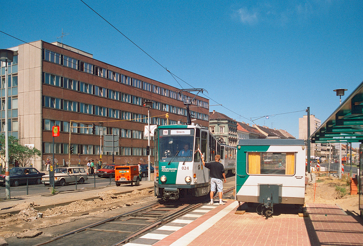 Потсдам, Tatra KT4D № 024; Потсдам — Старые фотографии