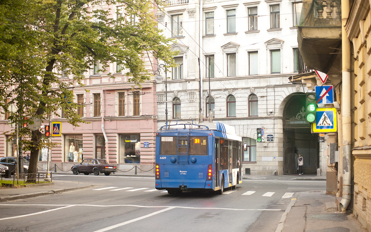Санкт-Петербург, Тролза-5265.00 «Мегаполис» № 6429