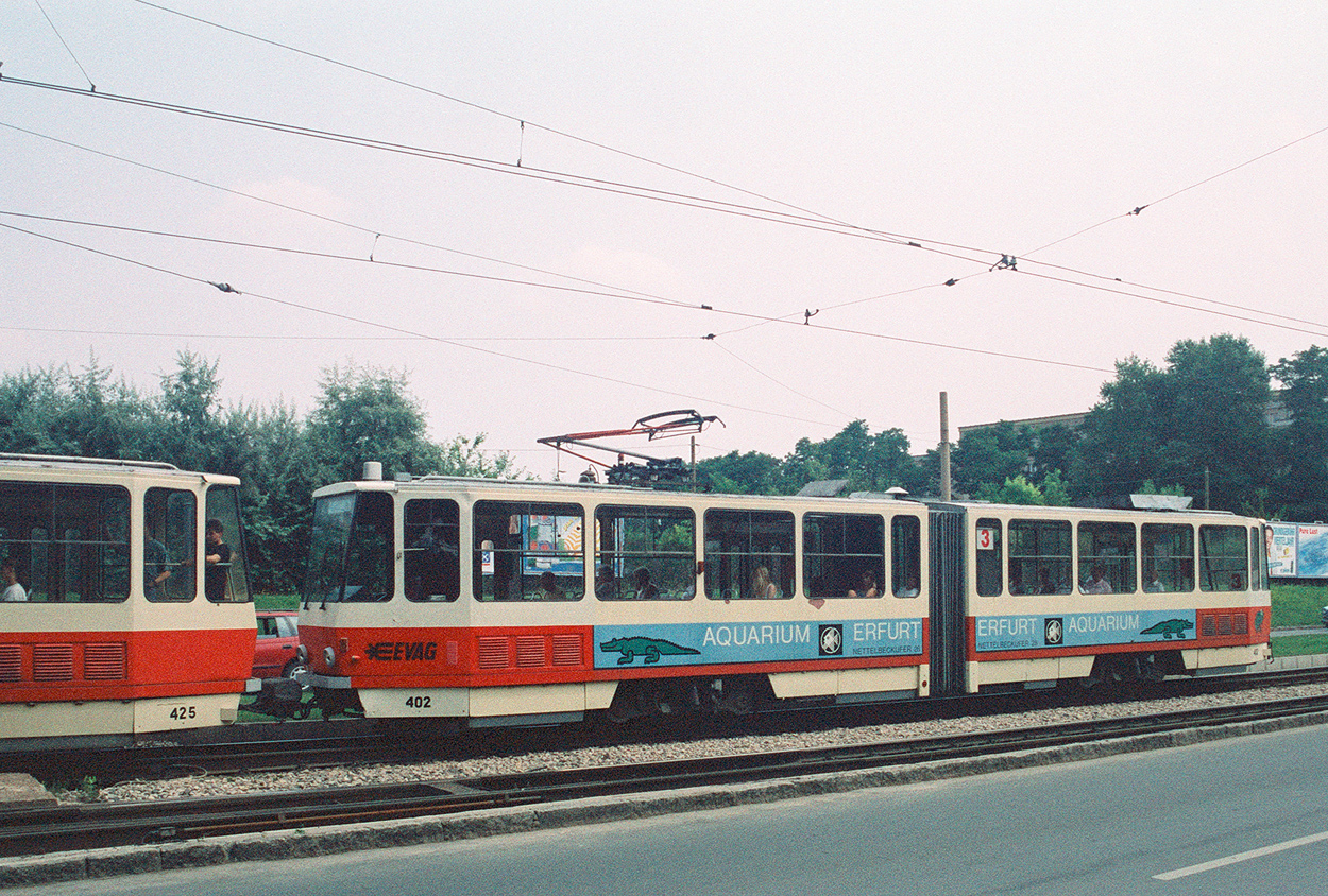 Erfurt, Tatra KT4D № 402; Erfurt — Old photos