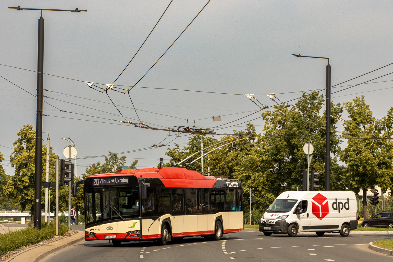 Vilnius, Solaris Trollino IV 12 Škoda — 1726