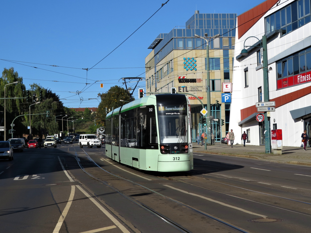 Франкфурт-на-Одере, Škoda 46T ForCity Plus № 312