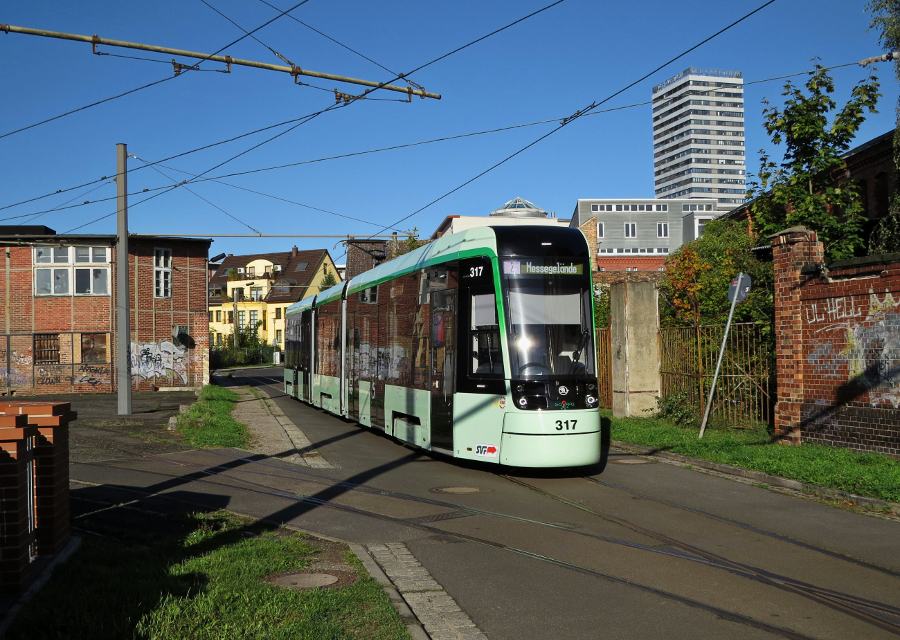 Frankfurt nad Odrą, Škoda 46T ForCity Plus Nr 317