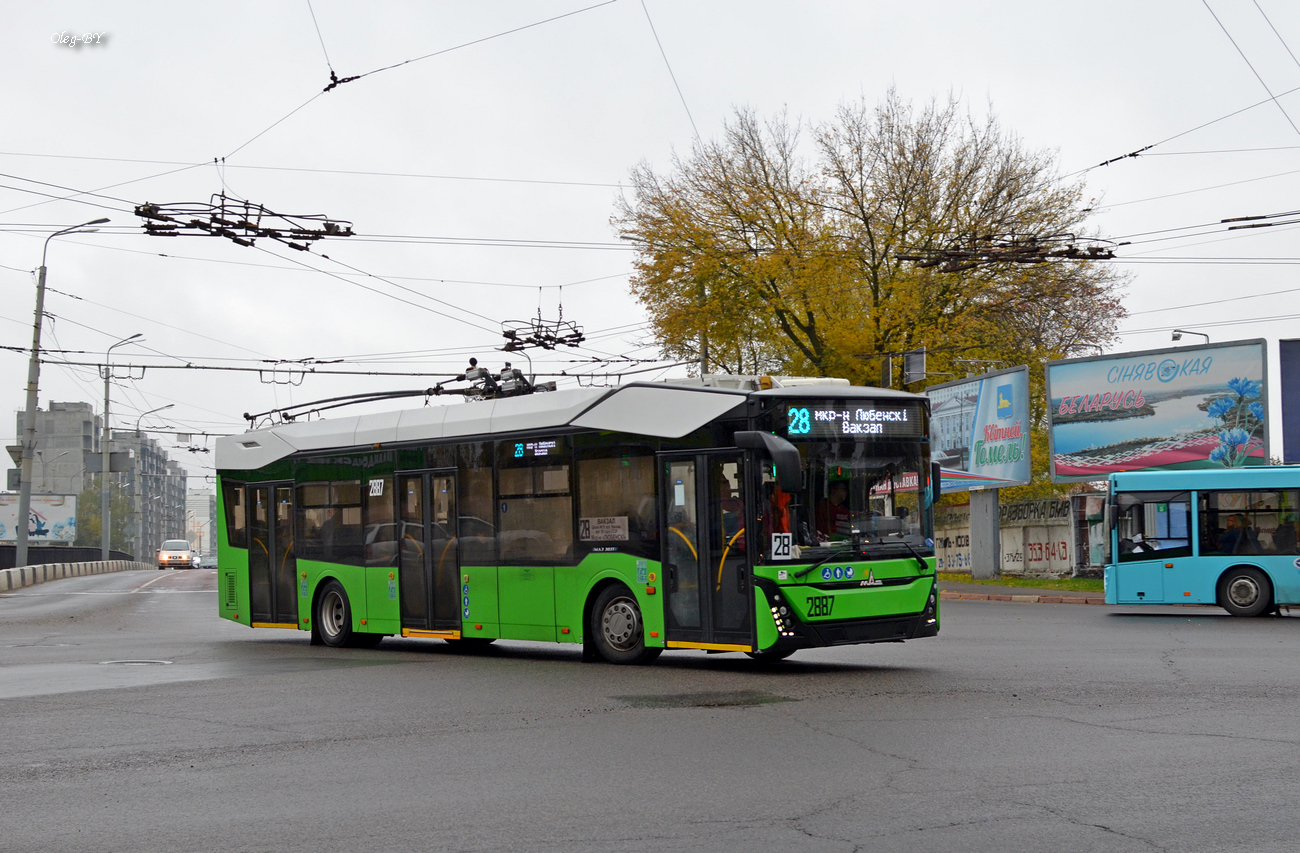 Гомель, МАЗ-303Т20 № 2887