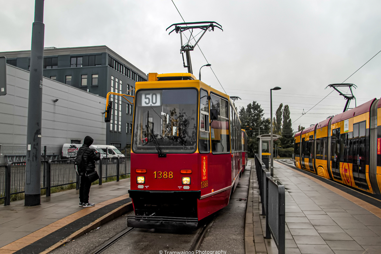 Варшава, Konstal 105Nb/e № 1388