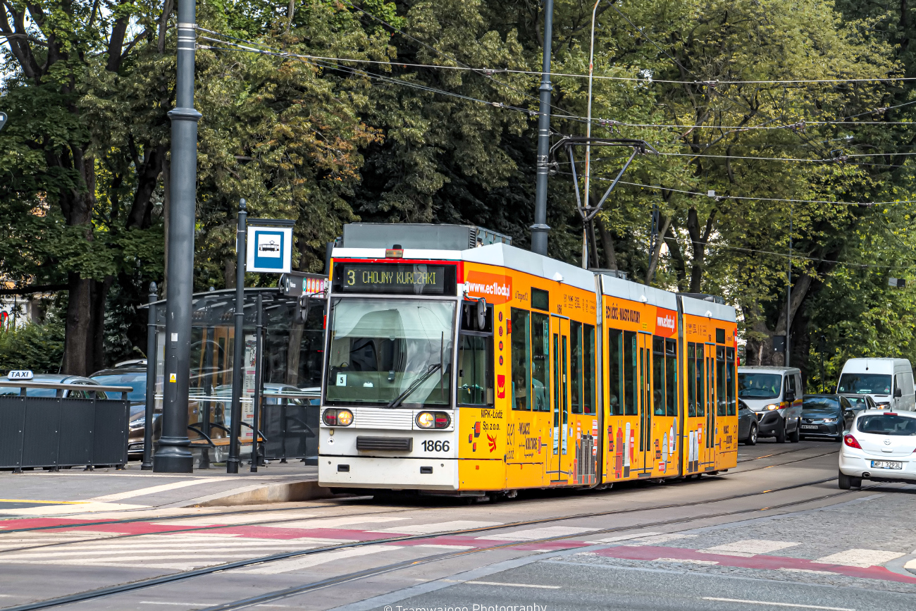 Łódź, Duewag MGT6D — 1866