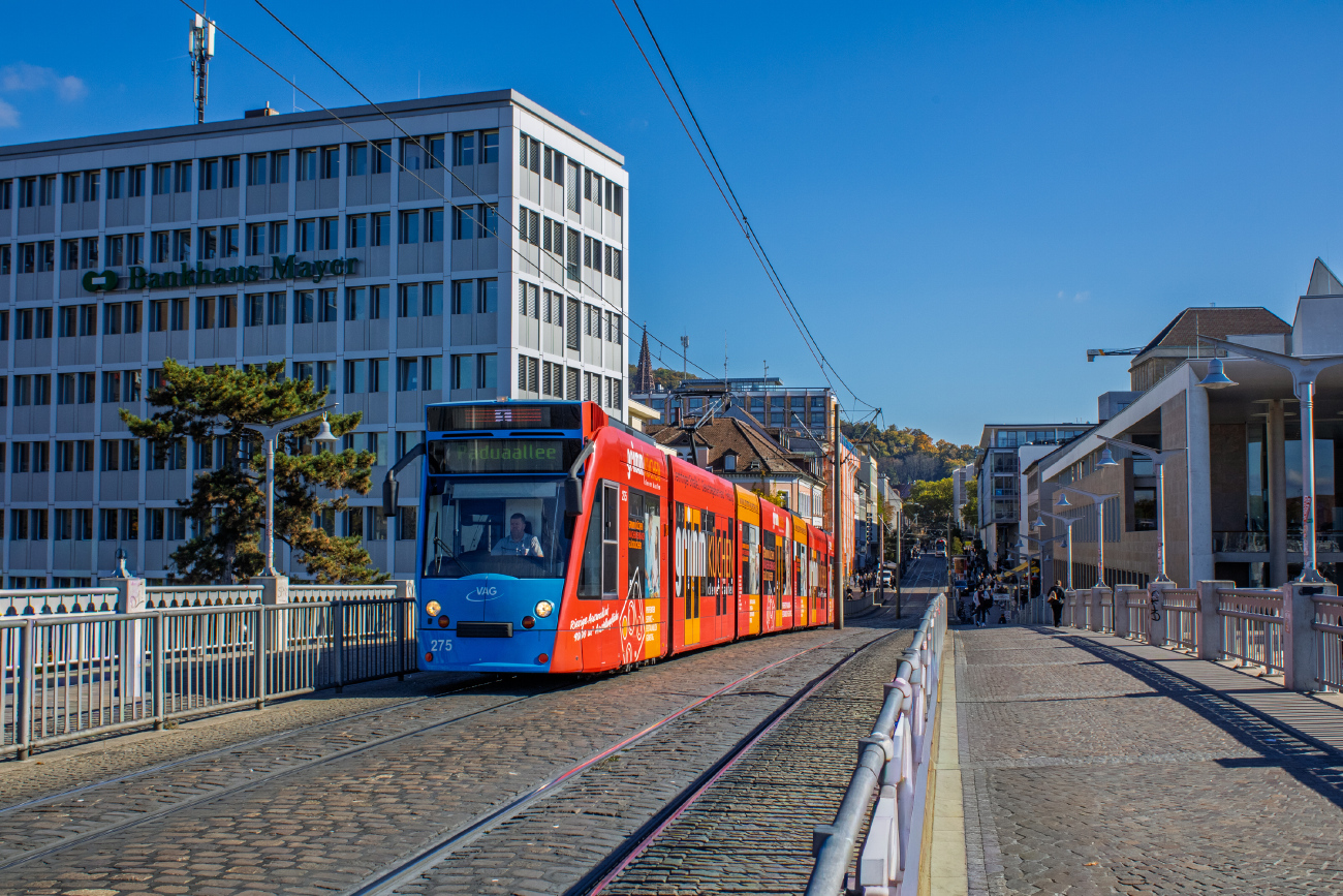 Freiburg im Breisgau, Siemens Combino # 275 Freiburg im Breisgau, Siemens Combino # 275