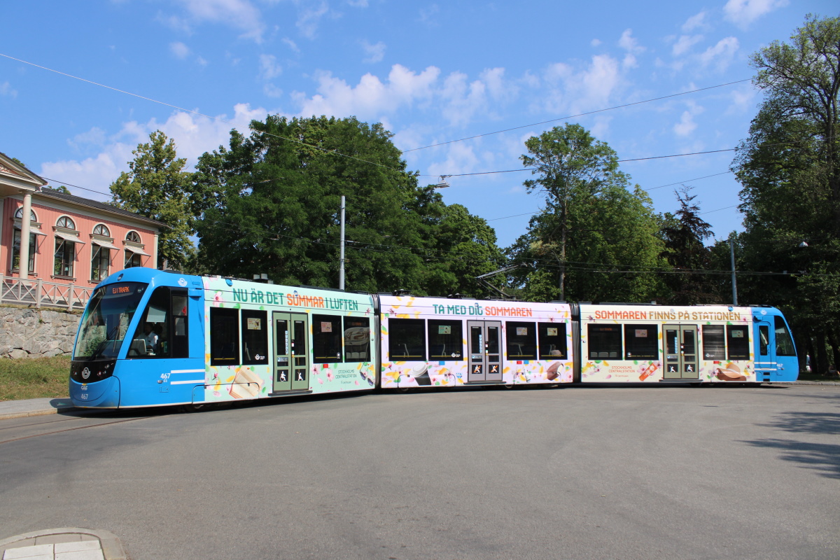 Стокгольм, CAF Urbos AXL № 467