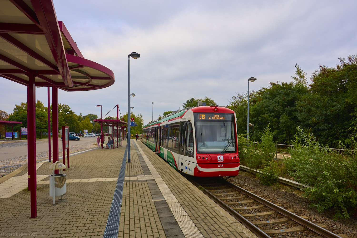 Хемніц, Vossloh Citylink № 435; Хемніц — Трамвайно-железнодорожная система «Хемницер Модель»