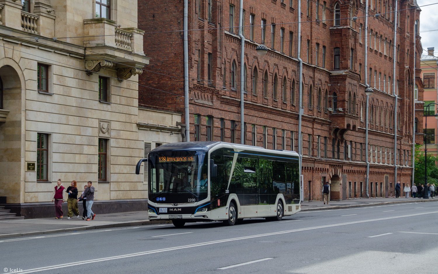 Санкт-Петербург, MAN 12C Lion's City 12 E NL367 № 2200