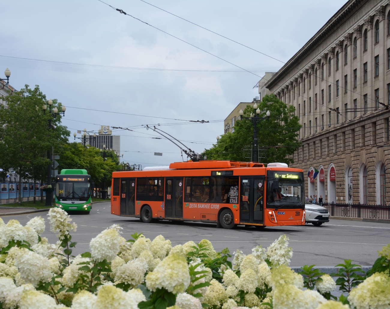 Хабаровск, МАЗ-203Т70 № 281 Хабаровск, МАЗ-203Т70 № 281