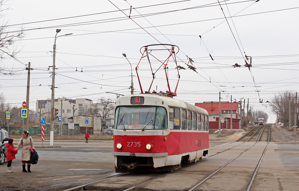 Волгоград, Tatra T3SU № 2735