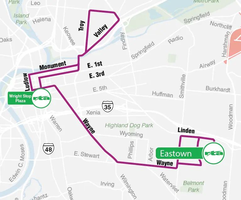 Dayton — Maps and Plans