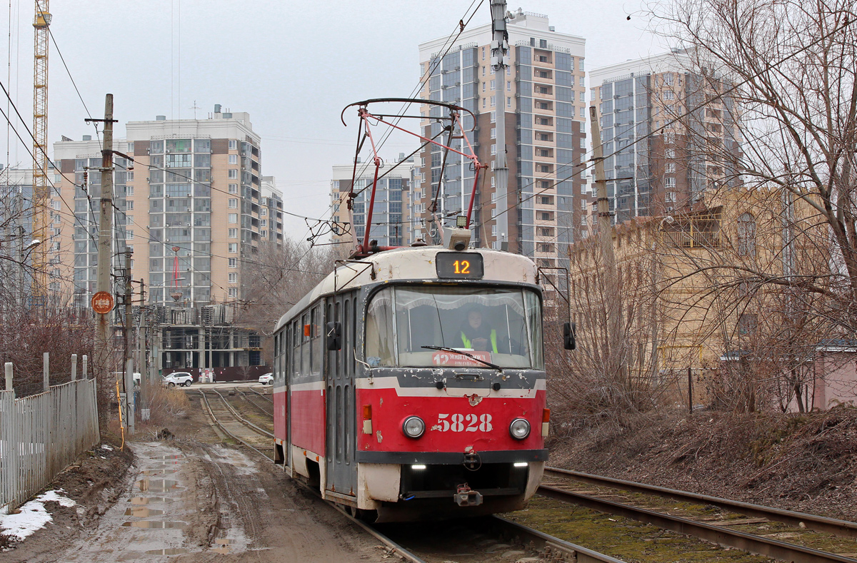 Волгоград, Tatra T3SU № 5828