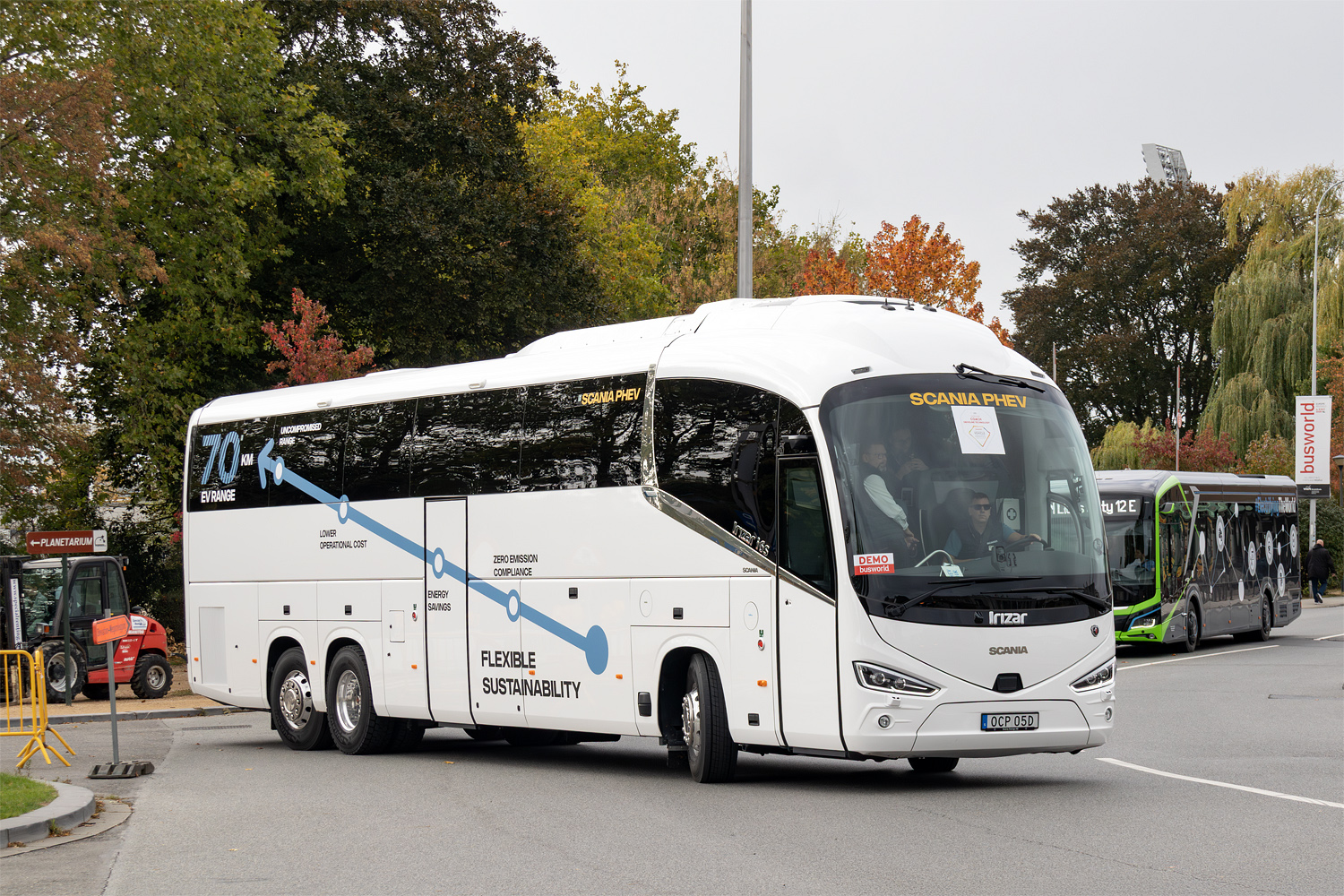 Стокгольм, Irizar i6S 14,98-3,7 № OCP 05D; Брюссель — Busworld Europe 2025