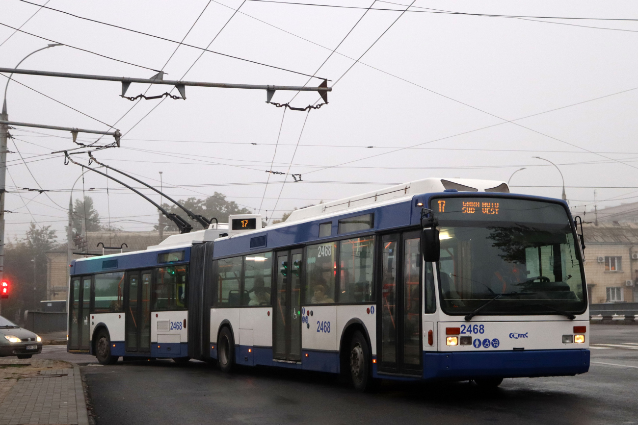 Кишинёв, Van Hool AG 300T № 2468