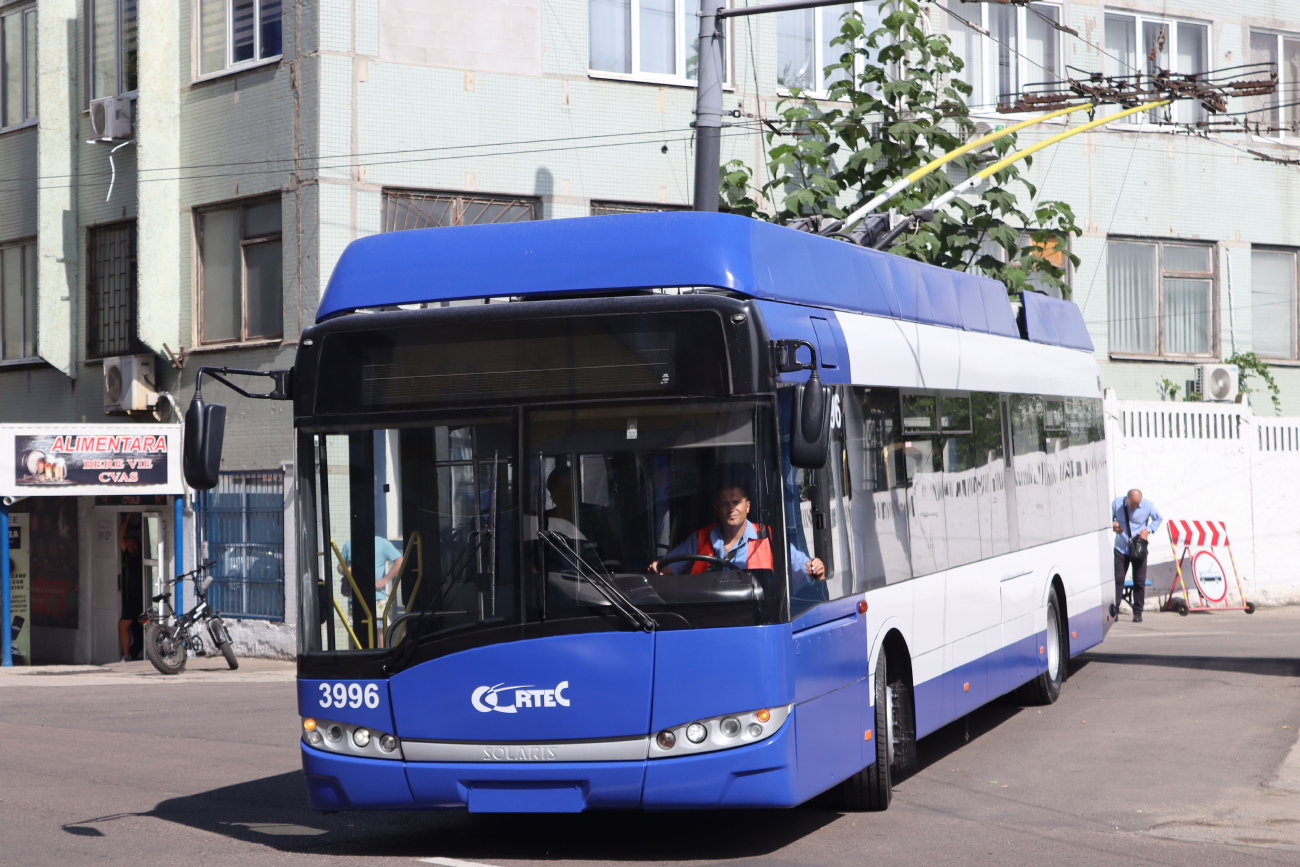 Кишинёв, Solaris Trollino III 12 AC № 3996