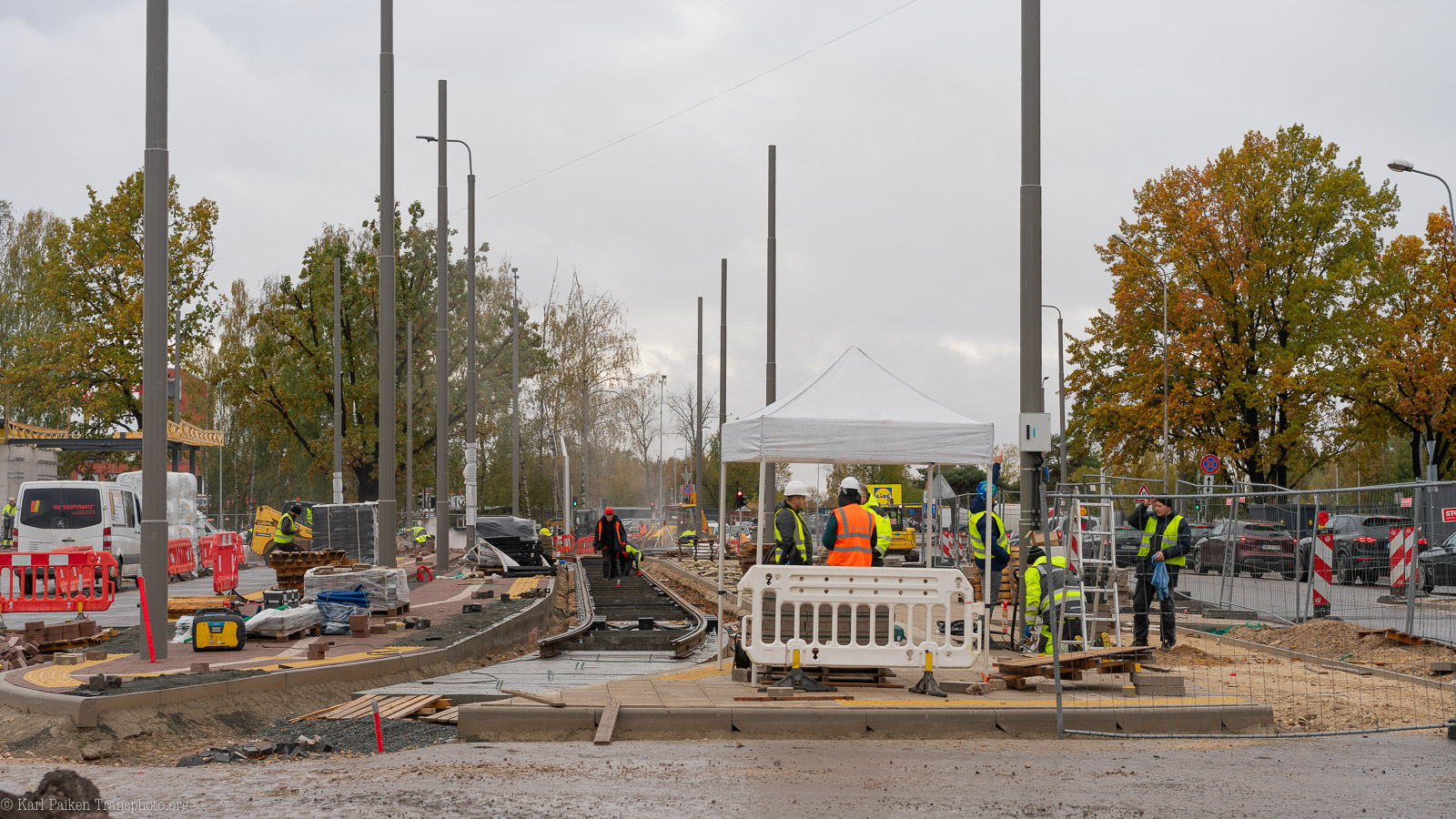 Riga — Tramway Lines and Infrastructure