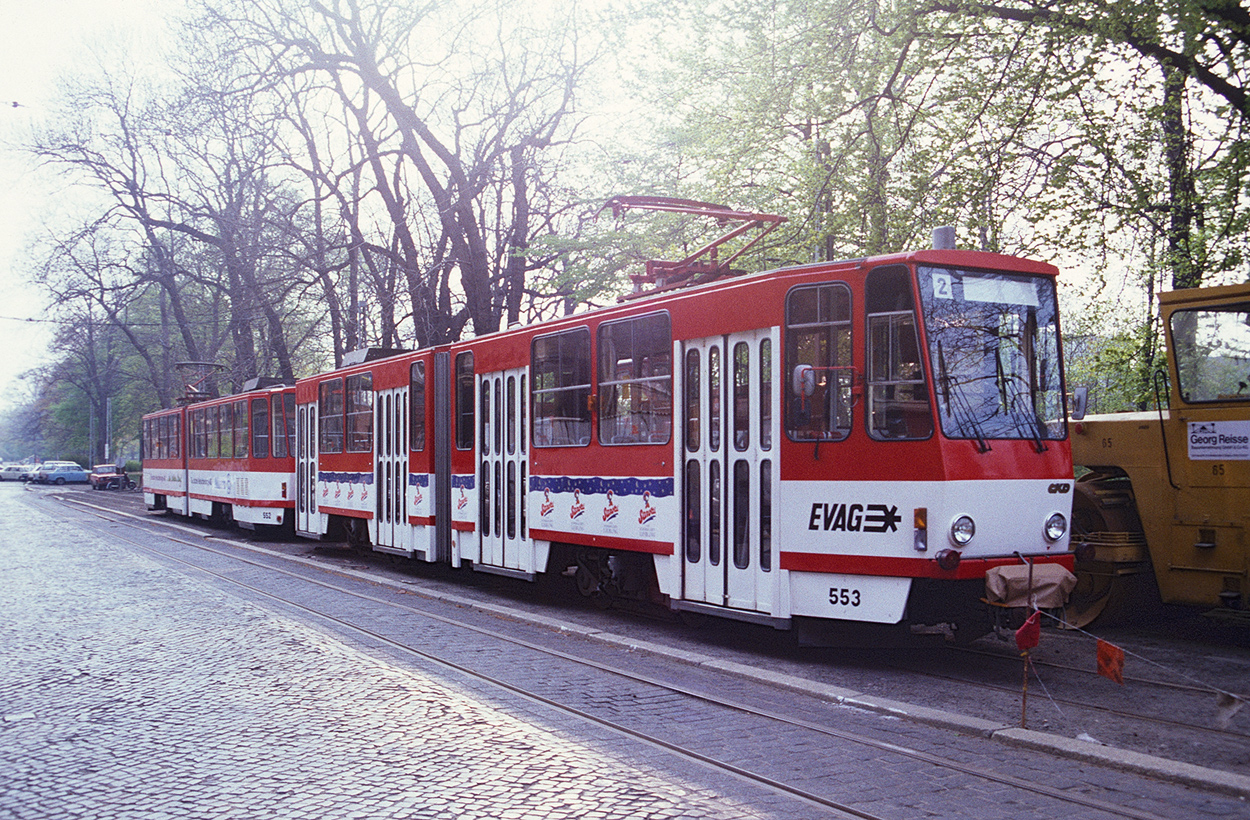 Erfurt, Tatra KT4D # 553; Erfurt — Old photos