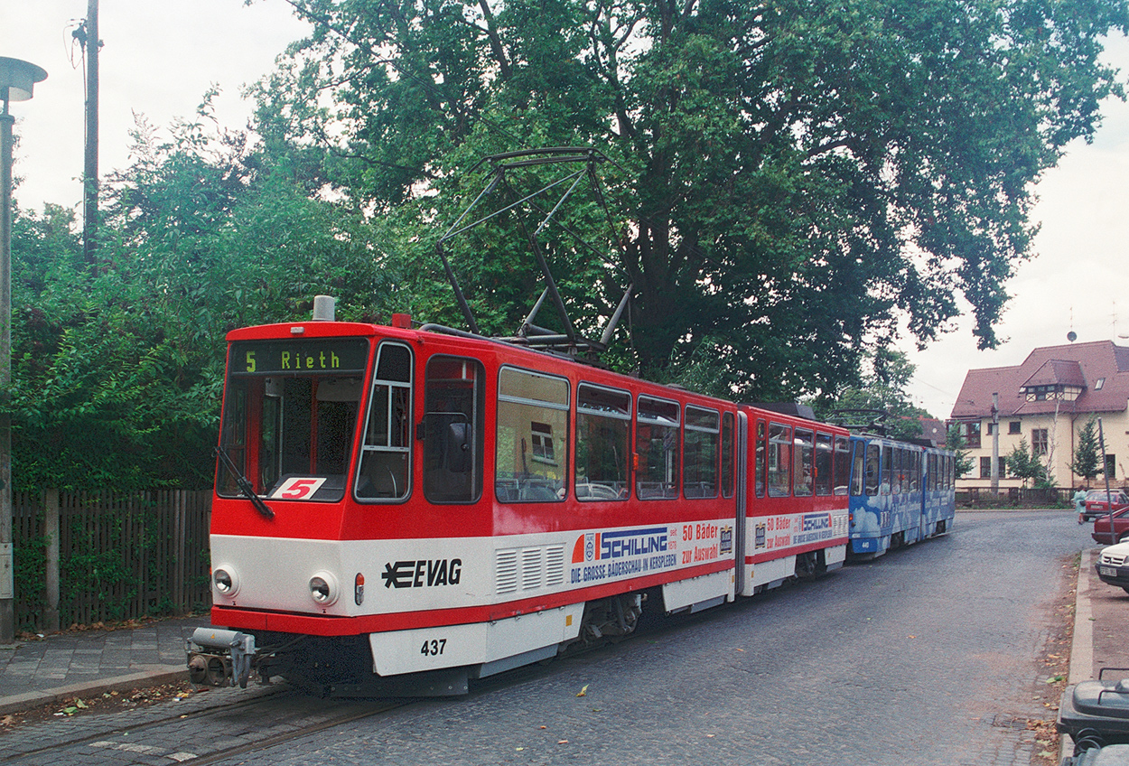 Erfurt, Tatra KT4D # 437; Erfurt — Old photos