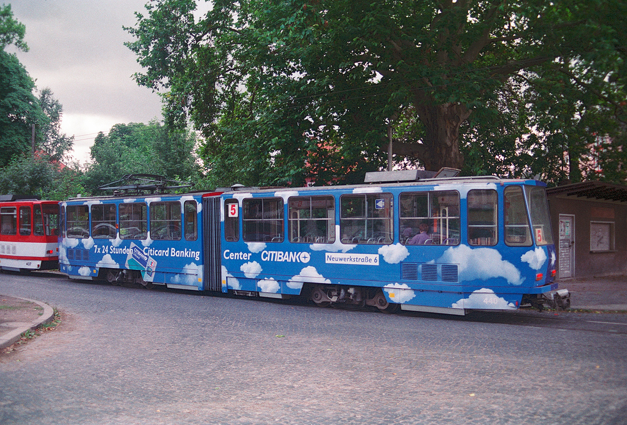 Эрфурт, Tatra KT4D № 440; Эрфурт — Старые фотографии